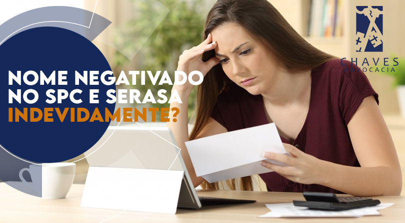 Nome negativado no SPC e SERASA